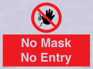 No Mask No Entry